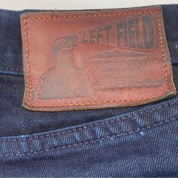 Left Field American Work Wear Men's Jeans Size 29 Navy Blue - Picture 6 of 12